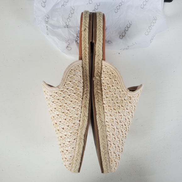 Raffia mules new in box - Picture 2 of 5